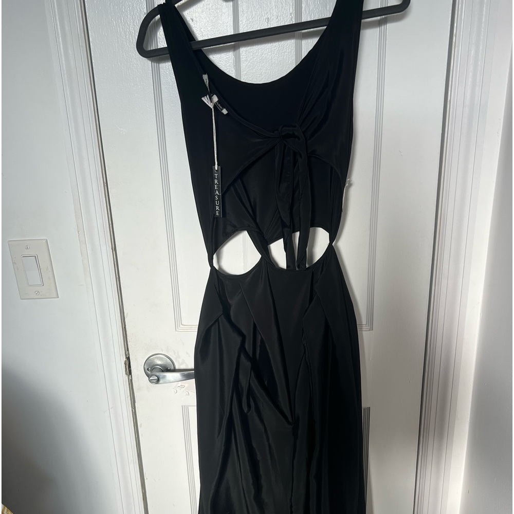 Treasure by Samantha Pleet black cut out dress